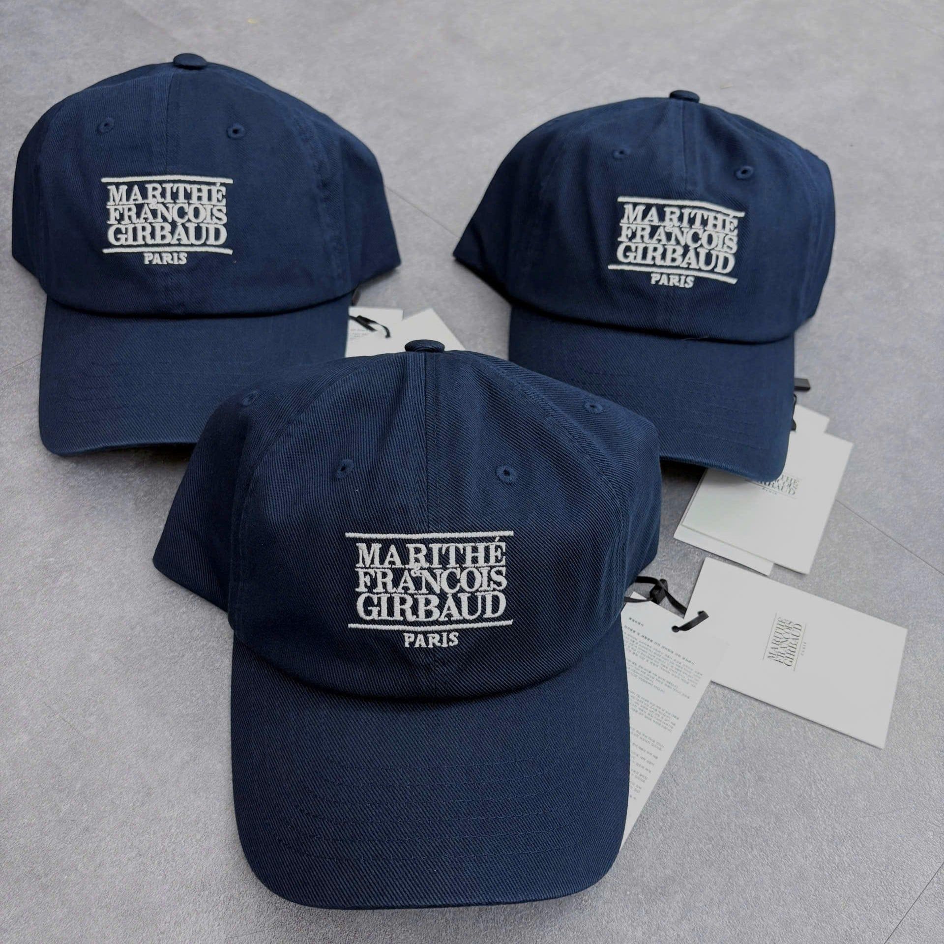  Nón Marithe & Francois Girbaud - Classic Small Logo Cap Navy 