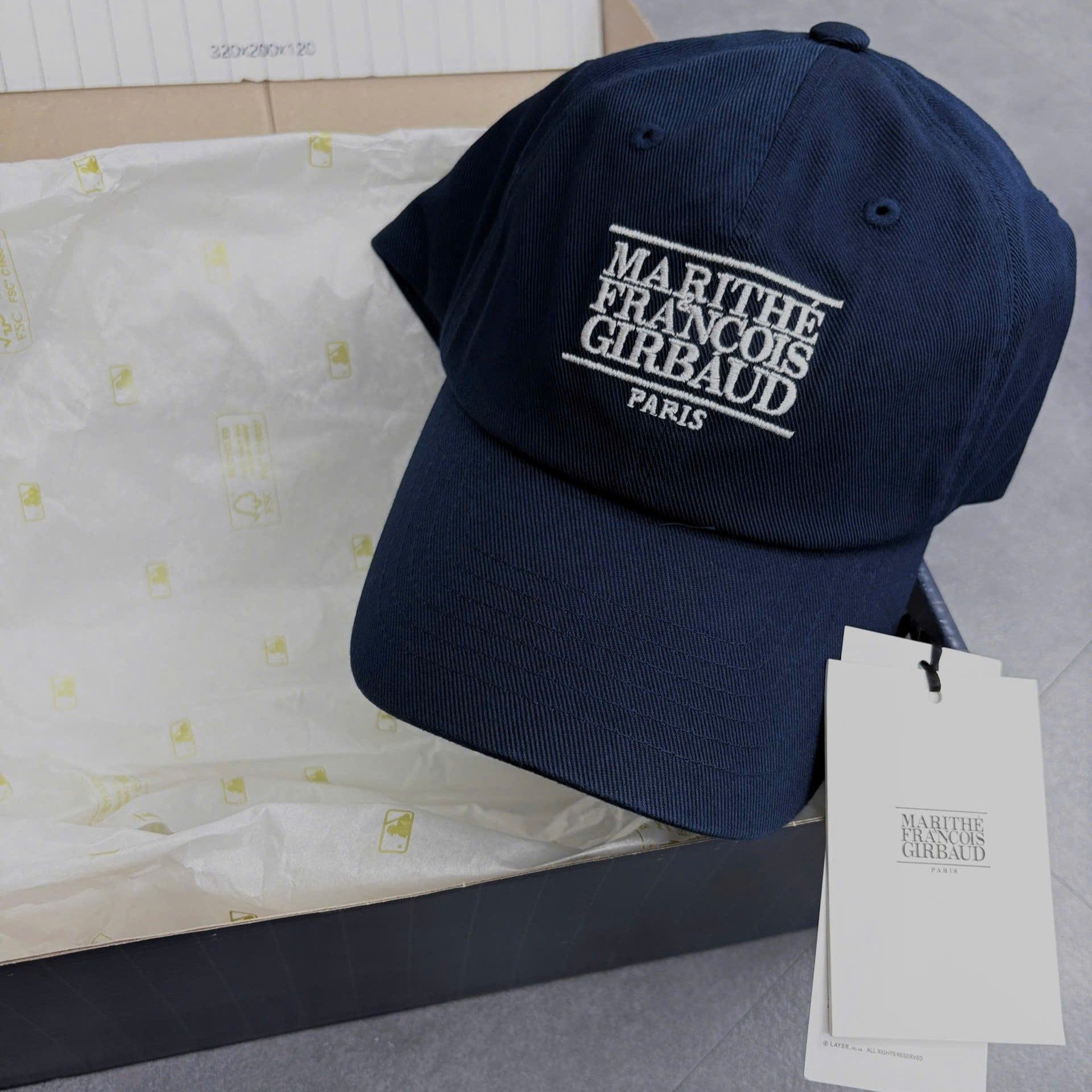  Nón Marithe & Francois Girbaud - Classic Small Logo Cap Navy 