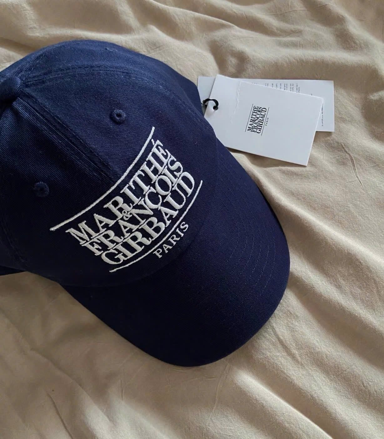  Nón Marithe & Francois Girbaud - Classic Logo Cap Navy 