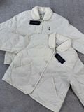  Áo Khoác Whoau [Nữ] - Steve Collar Quilting - WHJJG4954F 