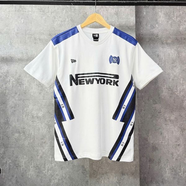 Áo Thun New Era - [Unisex] NY Yankees Hip Line White/Blue - 13256661