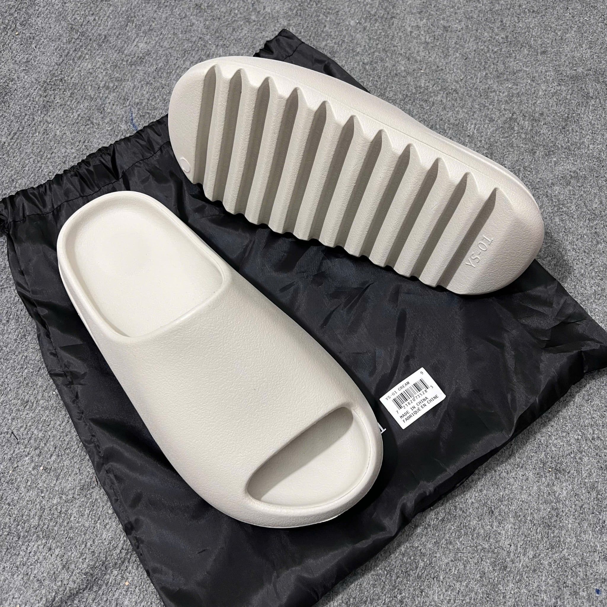  Dép Yeezy - YS-01 Cream 