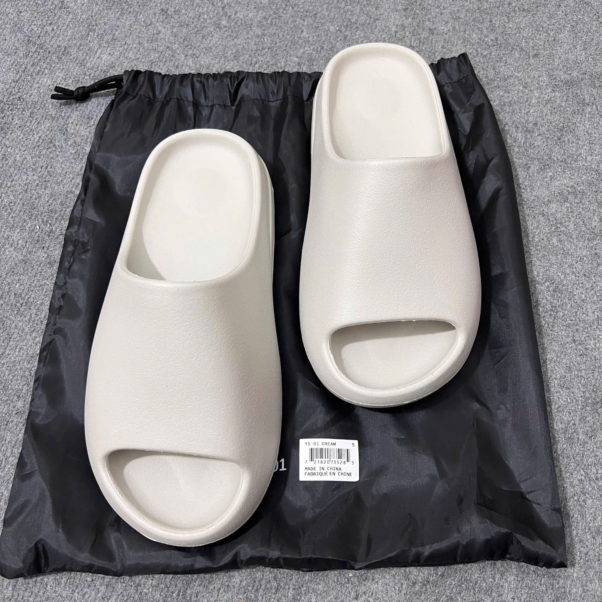  Dép Yeezy - YS-01 Cream 