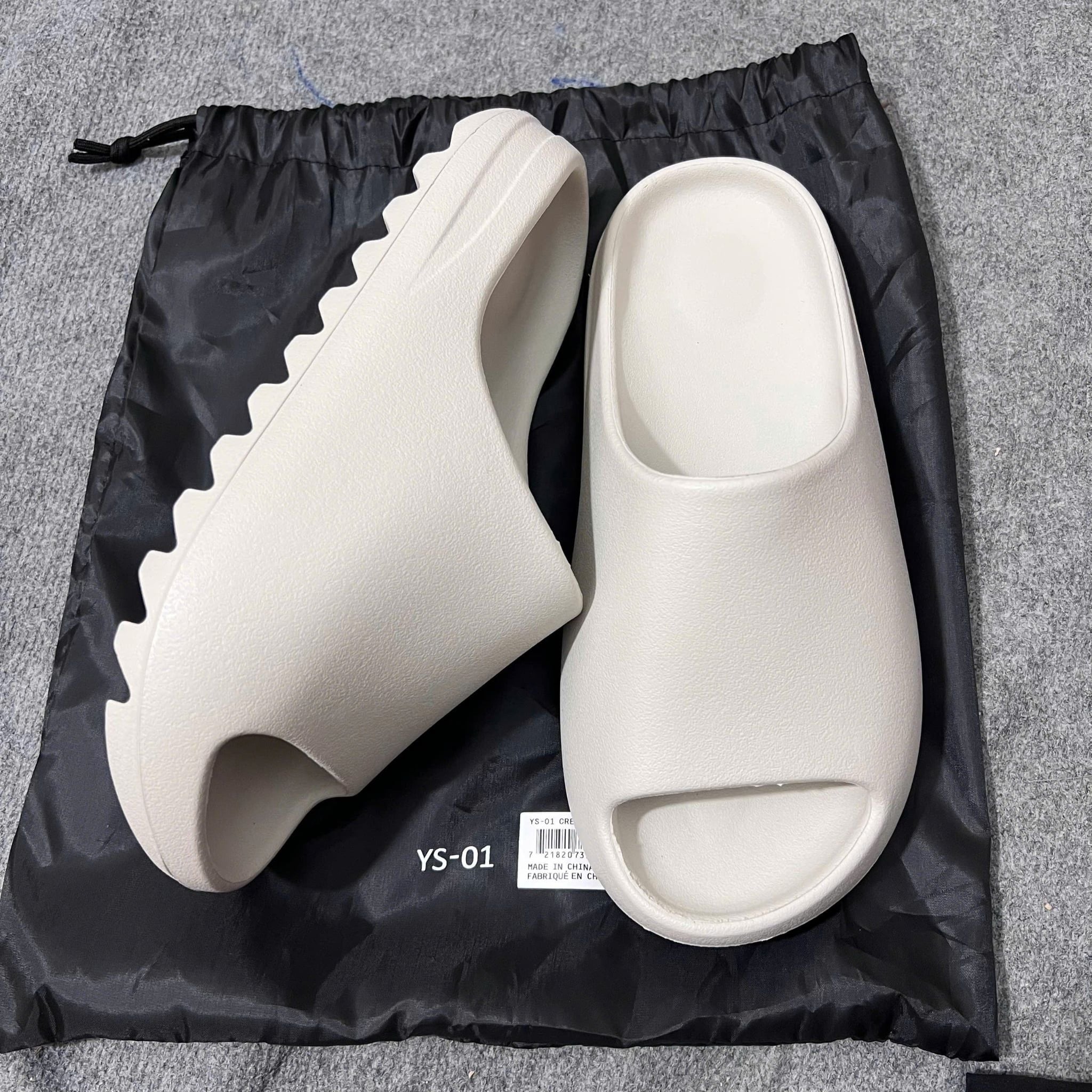  Dép Yeezy - YS-01 Cream 