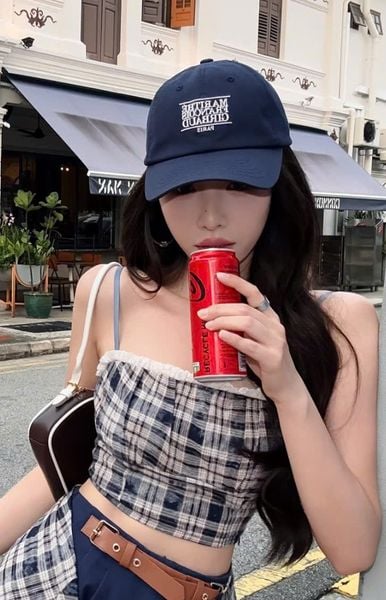 Nón Marithe & Francois Girbaud - Classic Small Logo Cap Navy