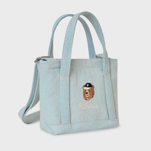 Túi Xách Whoau - Steve Denim Mini Tote Bag - WHBGG2323A