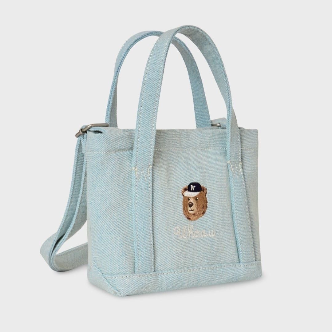  Túi Xách Whoau - Steve Denim Mini Tote Bag - WHBGG2323A 