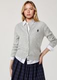  Áo Cardigan WHOAU [Nữ] - Steve High Gauge Wool Cable - WHCKG1215F 
