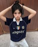  Áo Thun Polo New Era - [Unisex] NY Jersey Football Stripes - 17778451 