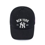  Nón MLB Korea - [Unisex] Vintage Cooperstown Patch Unstructured Ball Cap NY Yankees - 3ACPB105N-50BKS 