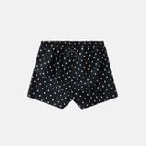  Quần Short [Unisex] Badblood - [w-srt25-044] Mystic Nylon Reflective Boxer Swim Shorts - Black Dot 