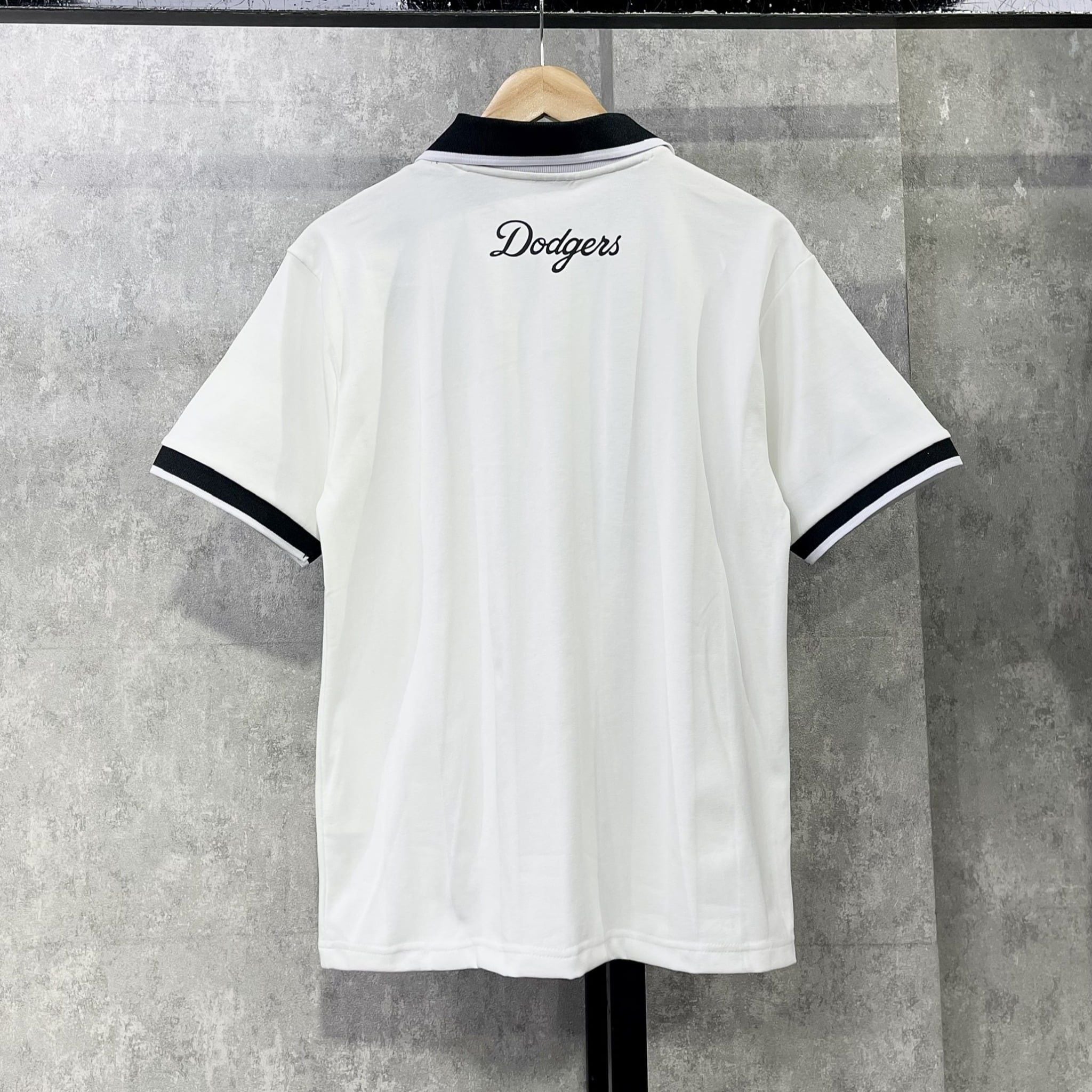 Áo Thun Polo New Era - [Unisex] LA Dodgers White/Black - 18273828 