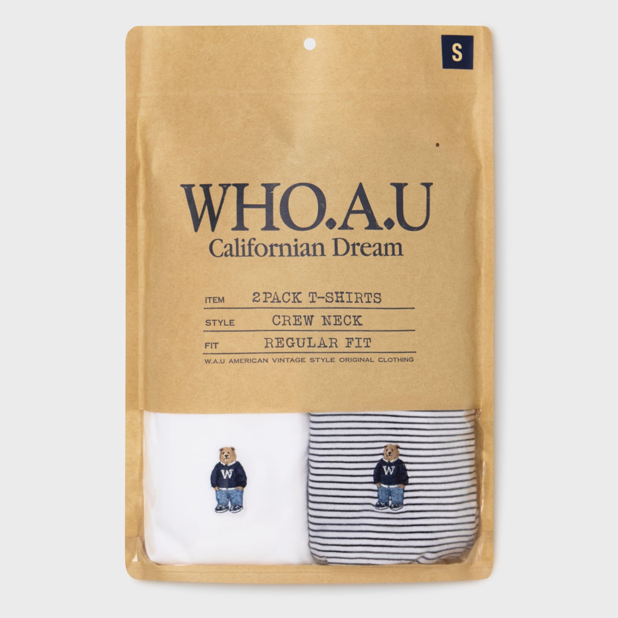  Set Áo Thun WHOAU Steve Pin Stripe - WHRSG2351U 