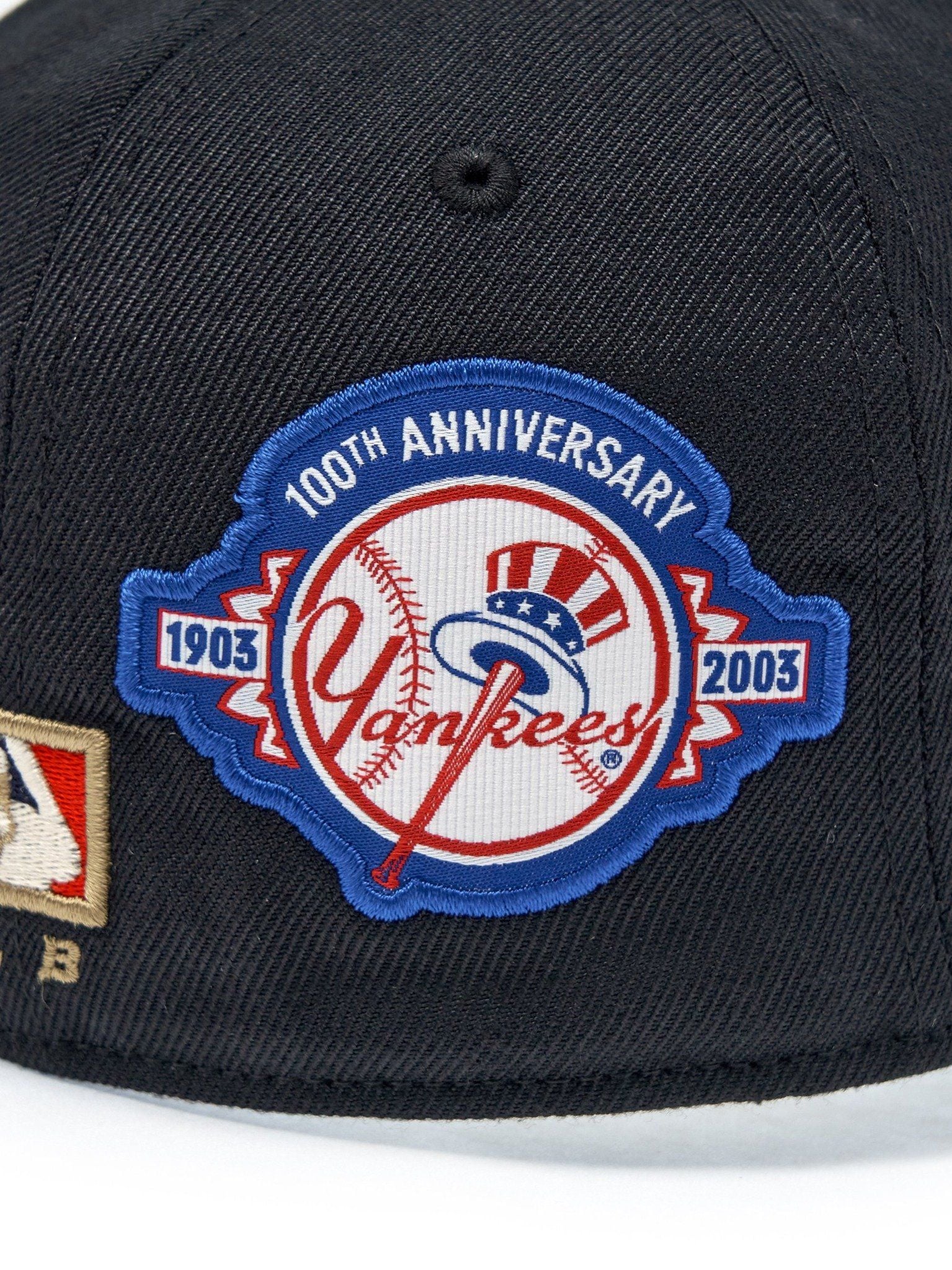  Nón MLB Korea - [Unisex] Signature Patch Structure Ball Cap New York Yankees - 3ACPBB25N-50BKS 