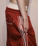  Quần Dài [Unisex] Badblood - [w-pts24-037] Billy 2 Way Curved Jogger Trousers - Red 