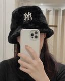  Nón Bucket MLB - Fur New York Yankees - 3AHTF0936-50BKS 