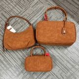  Túi Tote MLB Korea - Basic Palette Square Tote Bag Boston - 3AORSD16N-43BRS 