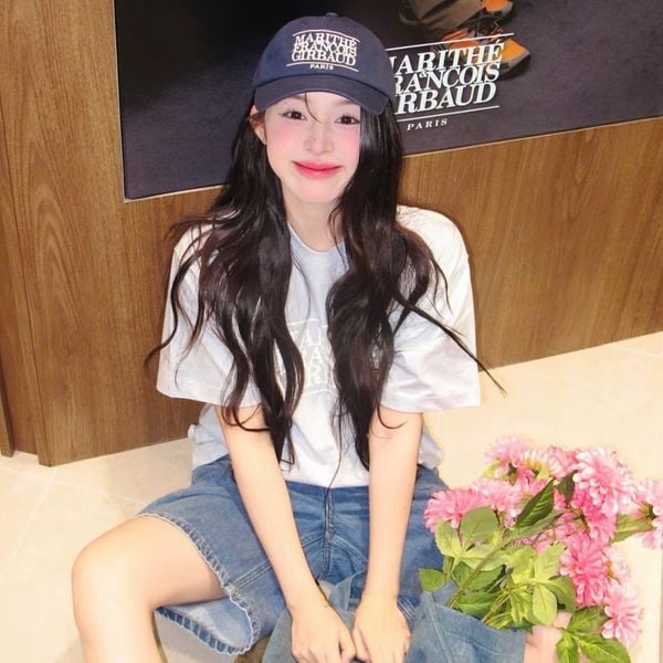  Nón Marithe & Francois Girbaud - Classic Logo Cap Navy 