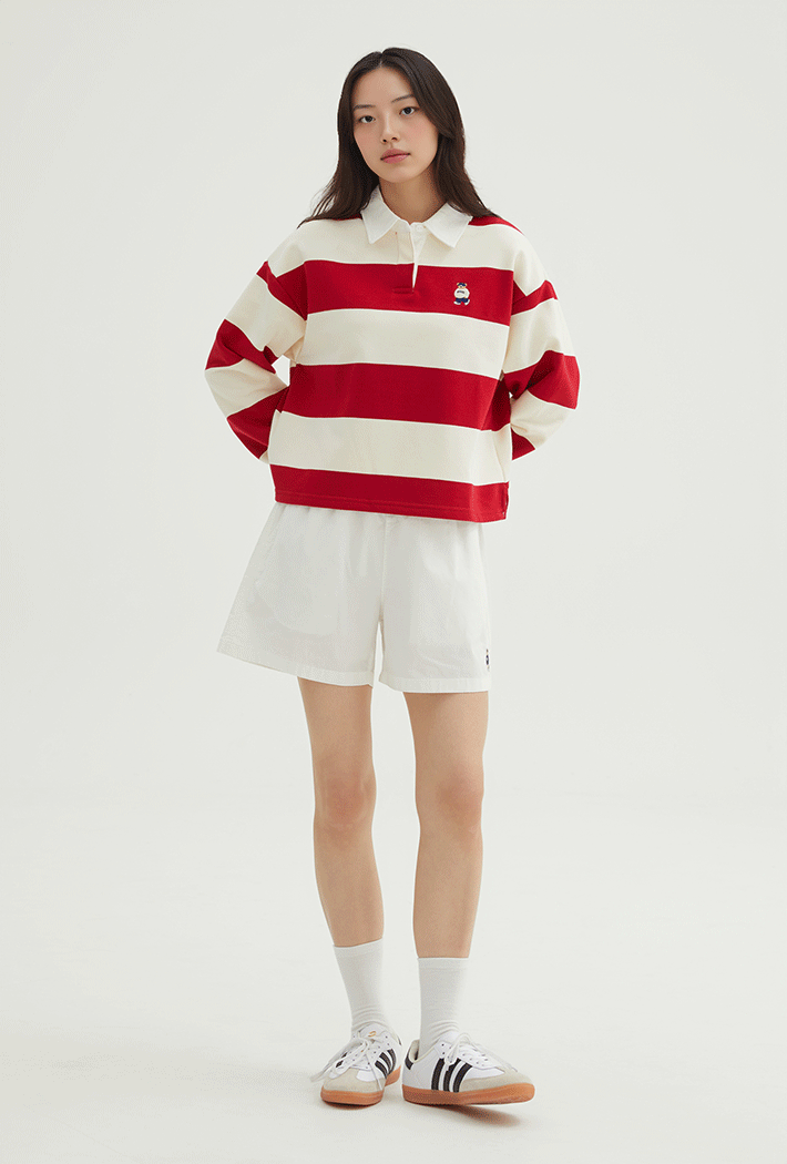  Áo Sweater SPAO - (Woody) Rugby Sweatshirt - SPMWE49C50 