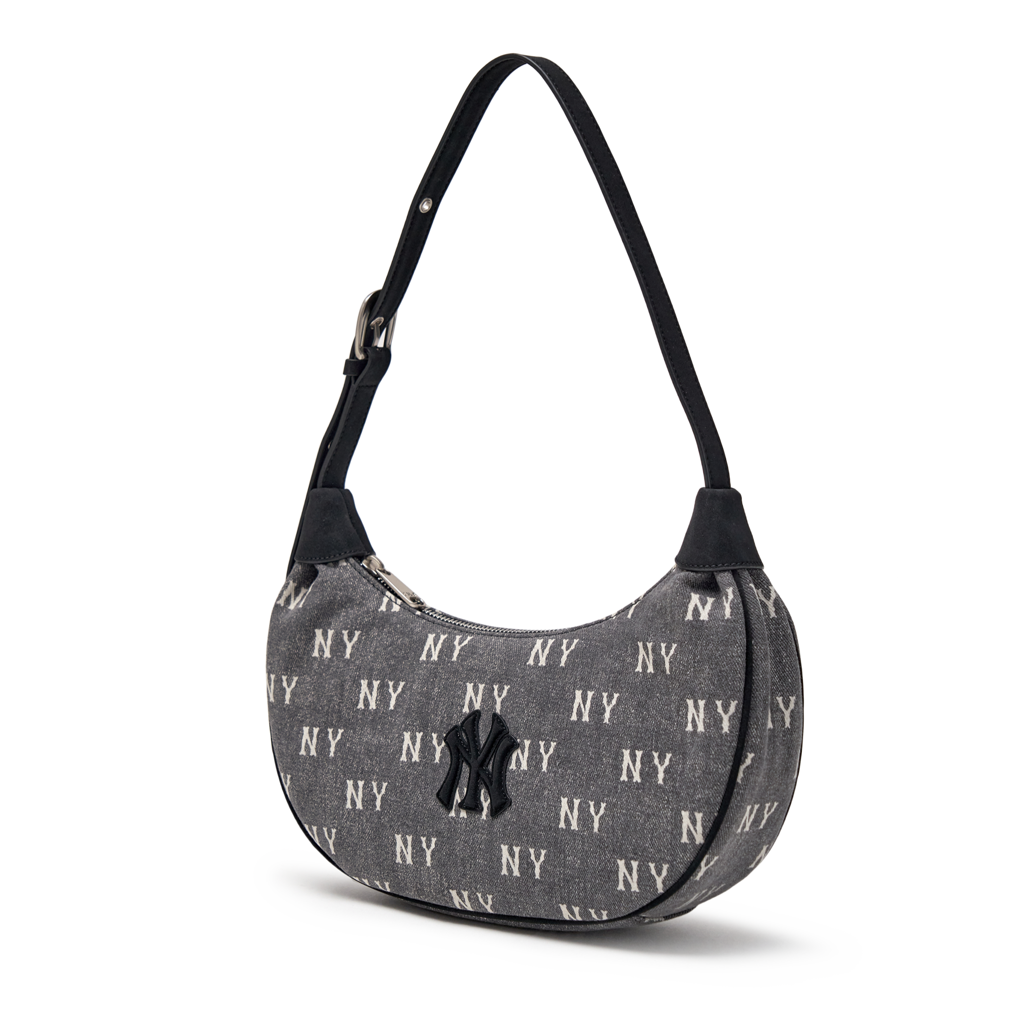  Túi Xách MLB Classic Monogram Vintage Denim Hobo Bag NY Yankees - 3ABQMV55N-50CGS 