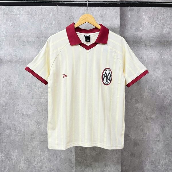Áo Thun Polo New Era - [Unisex] NY Jersey 72 Red/Beige