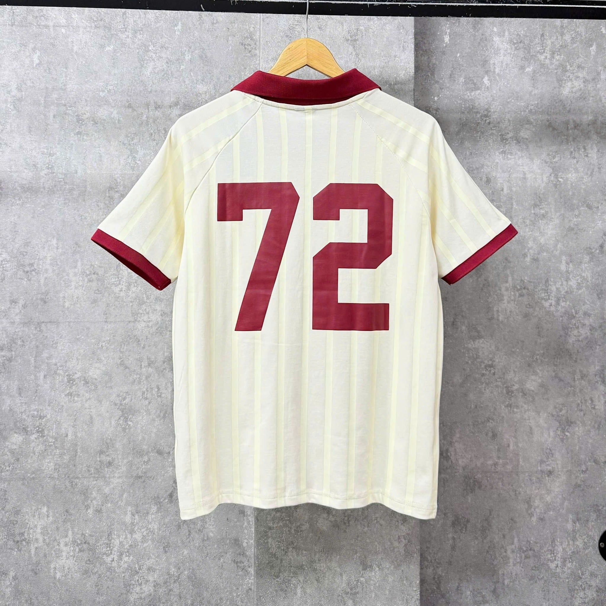  Áo Thun Polo New Era - [Unisex] NY Jersey 72 Red/Beige - 12244474 