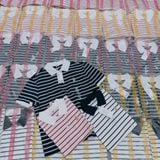  Áo Polo SPAO [Nữ] - Bear Sọc Ngang Hồng SS26 