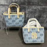  Túi Đeo Chéo MLB Classic Mono Denim Embossed Crossbody NY 3ACRDM16N-50BLL 