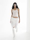  Áo Croptop [Nữ] Badblood - [w-tnk24-021] Second Skin Tank Top Cream 