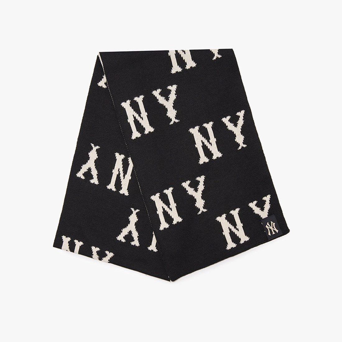  Khăn Quàng Cổ MLB Premium Classic Monogram NY Yankees - 3AMFM0336-50BKS 