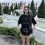  Áo Thun [Unisex] Badblood - [w-tee25-151] PEACE NOT WAR Dusty Black 