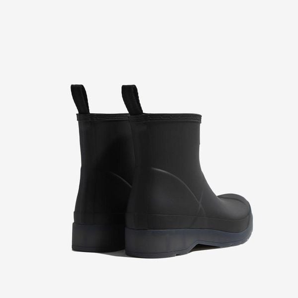 Giày Boots Hunter - Play Translucent Sole Short Rain Boots Black