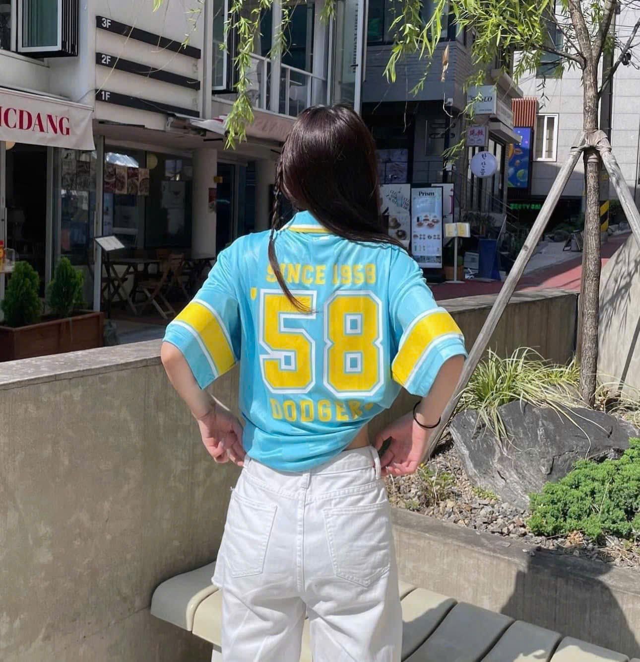  Áo Polo MLB [Unisex] Varsity Sport Jersey Overfit - 3FTSV1743 