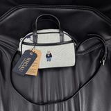  Túi Xách Whoau - Steve Canvas Mini Tote Bag Black/Gray - WHBGG2223A 