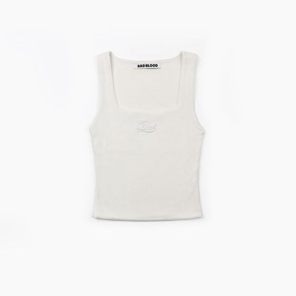  Áo Tanktop [Nữ] Badblood - [w-tnk24-072] Beyond Soft Square Neck Tank Cream 