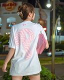  Áo thun MLB Checkerboard Clipping Logo - 3ATSO0233 