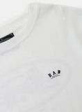  Áo Thun [Unisex] Badblood - [w-tee25-087] BAD Mini Logo T-Shirt White 