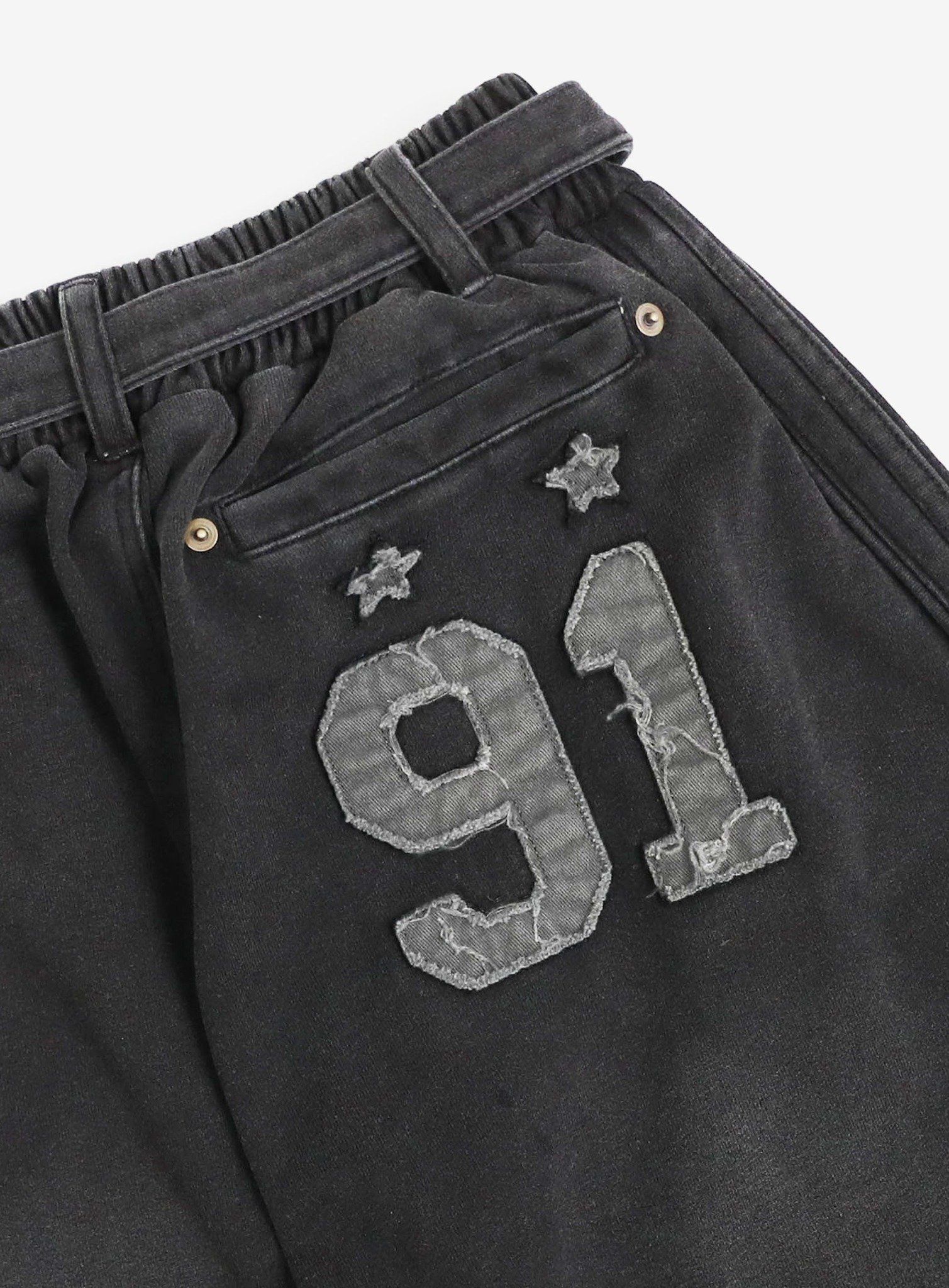 Quần Dài [Unisex] Badblood [w-pts24-089] Billy Washed Denim