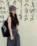  Túi Xách MLB Korea - Varsity Jacquard Shopper Bag New York Yankees Black - 3AORL104N-50BKS 