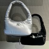  Túi Xách MLB Korea - Basic Luxle Leisure Hobo Bag LA Dodgers Black - 3ABQS044N-07BKS 
