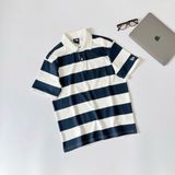  Áo Polo New Era - [Unisex] NY Yankees  Stripe Blue - 18745488 