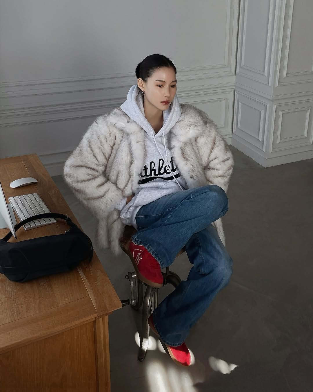  Giày MLB Clubby SD New York Yankees 3ASXCB26N-50RDS 