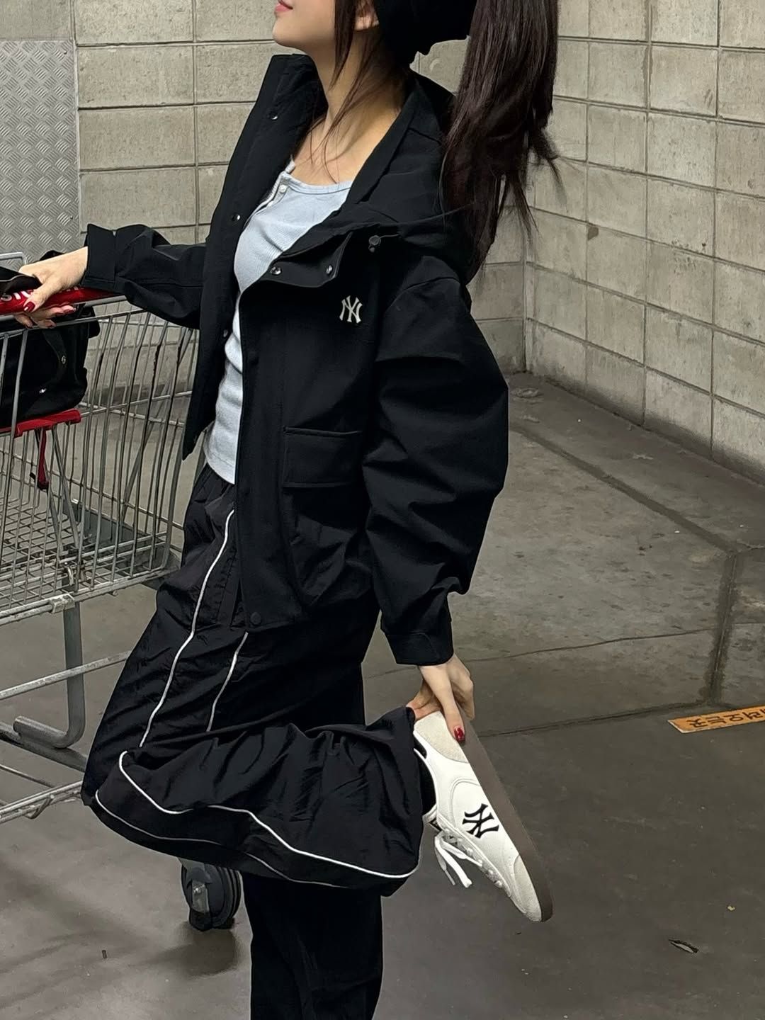  Giày MLB Clubby SD New York Yankees 3ASXCB16N-50WHS 