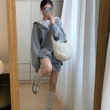  Túi Xách MLB Korea - Padding Quilted Large Hobo Bag - 3ABQL0936-43CRP 