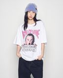  Áo thun [Unisex] ADLV - Acmédelavie Baby Face Scream Boy Halloween White 