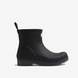  Giày Boots Hunter - Play Translucent Sole Short Rain Boots Black 