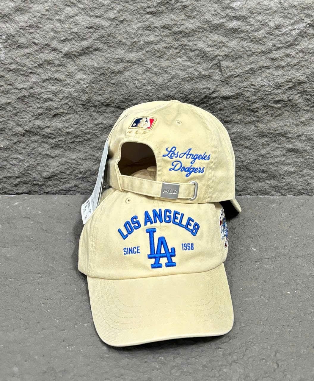 Nón MLB Korea - [Unisex] Vintage Cooperstown Patch Unstructured Ball Cap LA Dodgers - 3ACPB105N-07BGS 