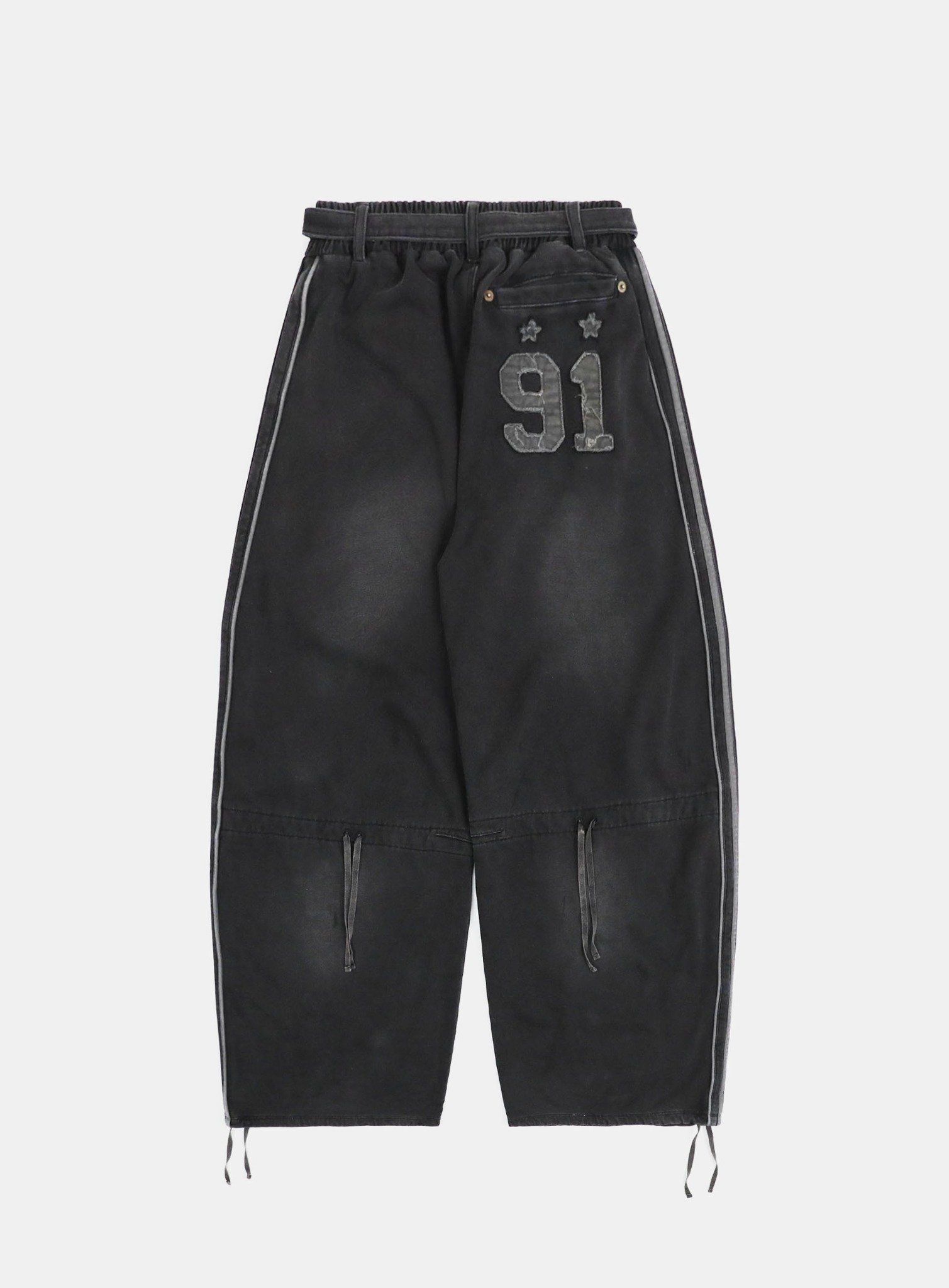 Quần Dài [Unisex] Badblood [w-pts24-089] Billy Washed Denim