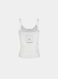  Áo Hai Dây [Nữ] Badblood - [w-tnk23-039] One Thing Camisole White 