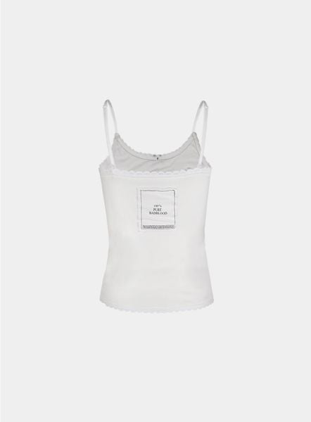 Áo Hai Dây [Nữ] Badblood - [w-tnk23-039] One Thing Camisole White